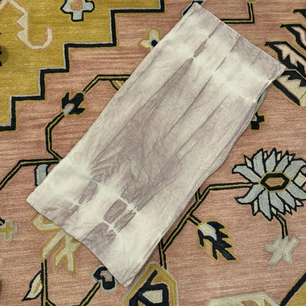 RH Velvet / Linen Pillow Cover 13”x30”